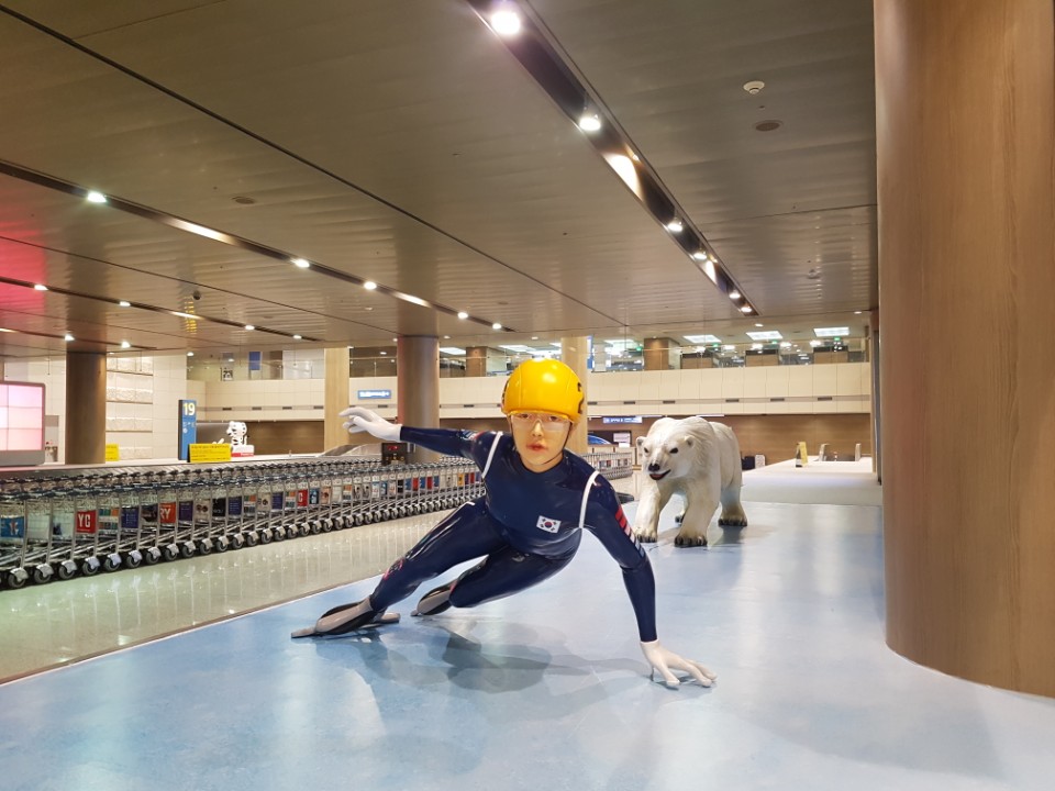 강원도청 평창동계올림픽 인천공항 OOH 광고